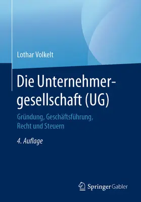 Volkelt |  Die Unternehmergesellschaft (UG) | eBook | Sack Fachmedien