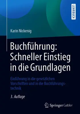 Nickenig |  Buchführung: Schneller Einstieg in die Grundlagen | Buch |  Sack Fachmedien