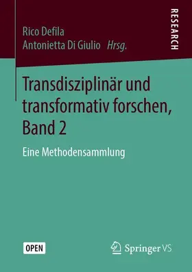 Di Giulio / Defila |  Transdisziplinär und transformativ forschen, Band 2 | Buch |  Sack Fachmedien