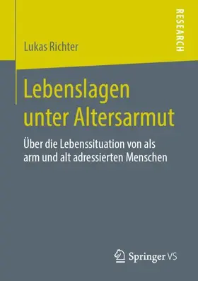Richter |  Lebenslagen unter Altersarmut | Buch |  Sack Fachmedien