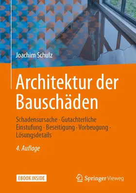Schulz |  Architektur der Bauschäden | Buch |  Sack Fachmedien