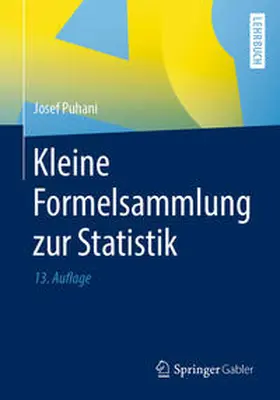 Puhani |  Kleine Formelsammlung zur Statistik | eBook | Sack Fachmedien