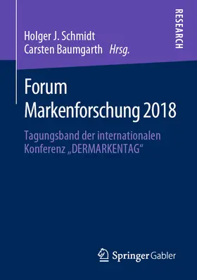 Schmidt / Baumgarth | Forum Markenforschung 2018 | E-Book | www2.sack.de
