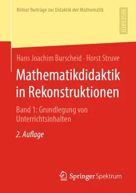 Burscheid / Struve |  Mathematikdidaktik in Rekonstruktionen 01 | Buch |  Sack Fachmedien