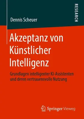 Scheuer |  Akzeptanz von Ku¿nstlicher Intelligenz | Buch |  Sack Fachmedien