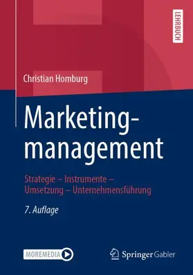 Homburg |  Marketingmanagement | Buch |  Sack Fachmedien