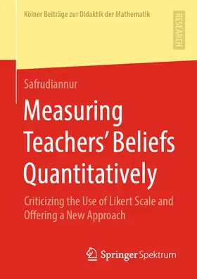 Safrudiannur | Measuring Teachers’ Beliefs Quantitatively | E-Book | sack.de