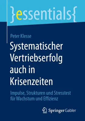 Klesse | Systematischer Vertriebserfolg auch in Krisenzeiten | E-Book | sack.de
