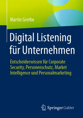 Grothe |  Digital Listening für Unternehmen | eBook | Sack Fachmedien