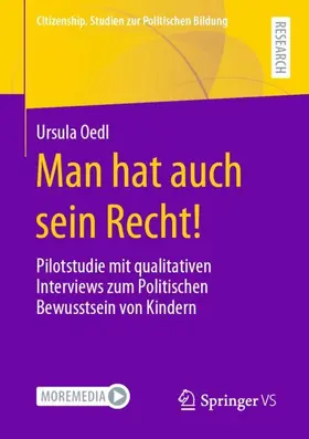 Oedl | Man hat auch sein Recht! | Buch | 978-3-658-31303-6 | www2.sack.de