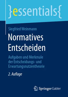 Weinmann | Normatives Entscheiden | E-Book | sack.de