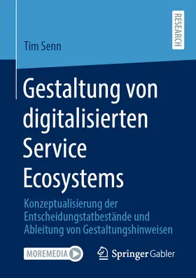 Senn | Gestaltung von digitalisierten Service Ecosystems | E-Book | sack.de