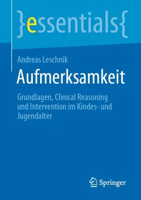 Leschnik |  Aufmerksamkeit | Buch |  Sack Fachmedien