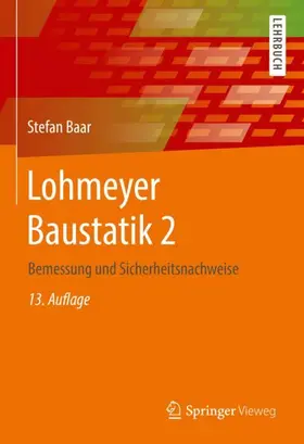 Baar |  Lohmeyer Baustatik 2 | Buch |  Sack Fachmedien