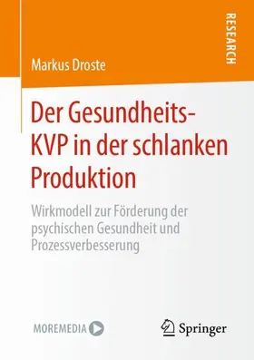 Droste |  Der Gesundheits-KVP in der schlanken Produktion | Buch |  Sack Fachmedien