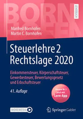 Bornhofen |  Steuerlehre 2 Rechtslage 2020 | eBook | Sack Fachmedien