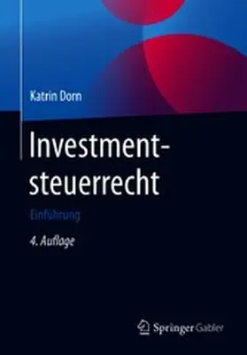 Dorn | Investmentsteuerrecht | E-Book | www2.sack.de