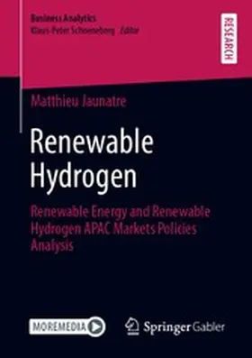 Jaunatre |  Renewable Hydrogen | eBook | Sack Fachmedien
