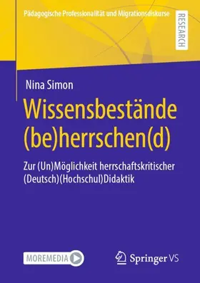 Simon |  Wissensbestände (be)herrschen(d) | Buch |  Sack Fachmedien