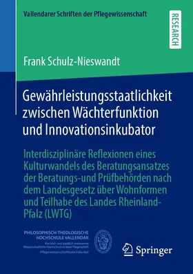 Schulz-Nieswandt | Gewährleistungsstaatlichkeit zwischen Wächterfunktion und Innovationsinkubator | E-Book | sack.de