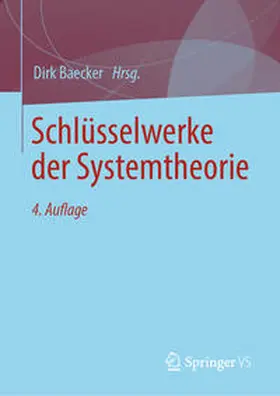 Baecker | Schlüsselwerke der Systemtheorie | E-Book | sack.de