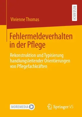 Thomas |  Fehlermeldeverhalten in der Pflege | Buch |  Sack Fachmedien