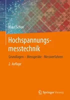 Schon |  Hochspannungsmesstechnik | eBook | Sack Fachmedien