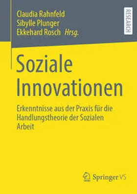 Rahnfeld / Plunger / Rosch |  Soziale Innovationen | eBook | Sack Fachmedien