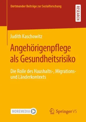 Kaschowitz |  Angehörigenpflege als Gesundheitsrisiko | Buch |  Sack Fachmedien