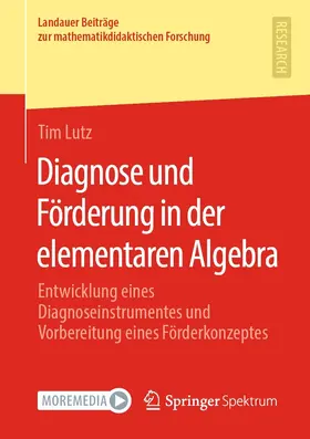 Lutz | Diagnose und Förderung in der elementaren Algebra | E-Book | sack.de