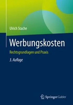 Stache |  Werbungskosten | eBook | Sack Fachmedien