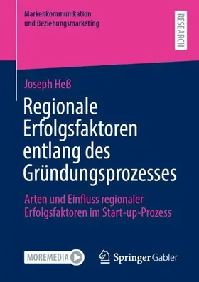 Heß |  Regionale Erfolgsfaktoren entlang des Gründungsprozesses | Buch |  Sack Fachmedien