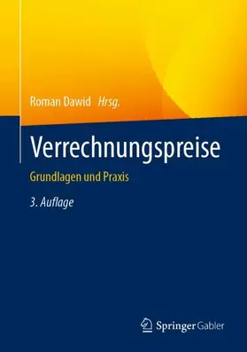 Dawid |  Verrechnungspreise | Buch |  Sack Fachmedien