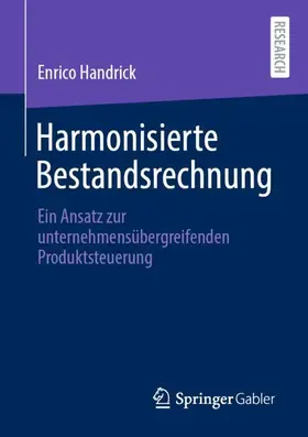 Handrick |  Harmonisierte Bestandsrechnung | Buch |  Sack Fachmedien