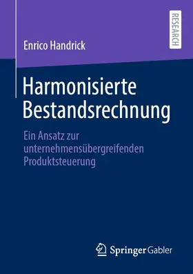 Handrick | Harmonisierte Bestandsrechnung | E-Book | sack.de