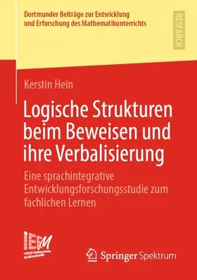Hein | Logische Strukturen beim Beweisen und ihre Verbalisierung | Buch | 978-3-658-35027-7 | sack.de