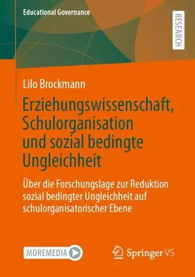 Brockmann |  Erziehungswissenschaft, Schulorganisation und sozial bedingte Ungleichheit | Buch |  Sack Fachmedien