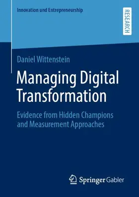 Wittenstein |  Managing Digital Transformation | Buch |  Sack Fachmedien