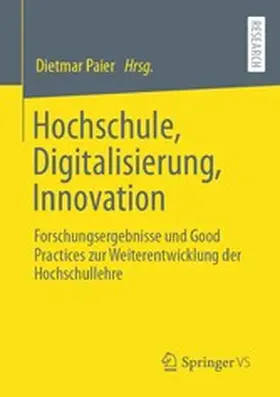 Paier |  Hochschule, Digitalisierung, Innovation | eBook | Sack Fachmedien