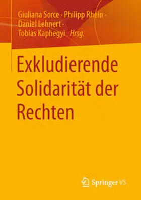 Sorce / Rhein / Lehnert |  Exkludierende Solidarität der Rechten | eBook | Sack Fachmedien