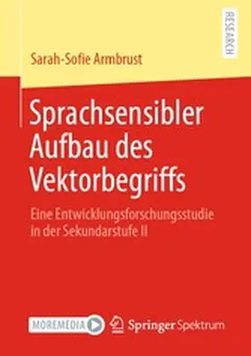 Armbrust |  Sprachsensibler Aufbau des Vektorbegriffs | eBook | Sack Fachmedien