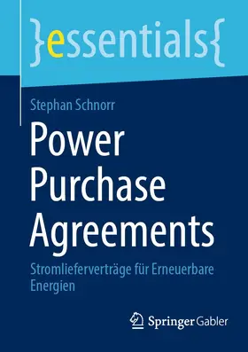 Schnorr | Power Purchase Agreements | E-Book | sack.de