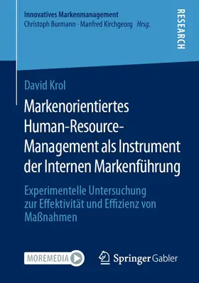 Krol |  Markenorientiertes Human-Resource-Management als Instrument der Internen Markenführung | Buch |  Sack Fachmedien