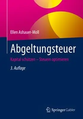 Ashauer-Moll | Abgeltungsteuer | E-Book | www2.sack.de