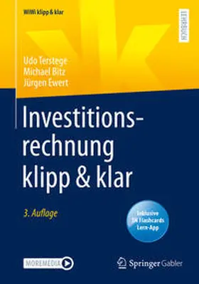 Terstege / Bitz / Ewert |  Investitionsrechnung klipp & klar | eBook | Sack Fachmedien