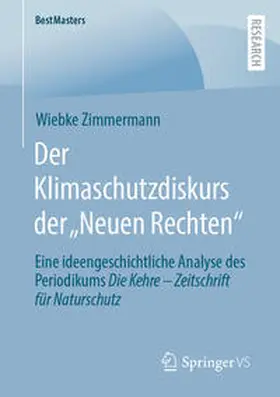 Zimmermann | Der Klimaschutzdiskurs der „Neuen Rechten“ | E-Book | sack.de