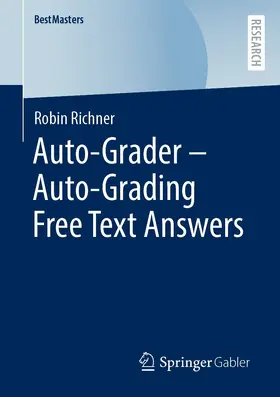 Richner | Auto-Grader - Auto-Grading Free Text Answers | E-Book | sack.de