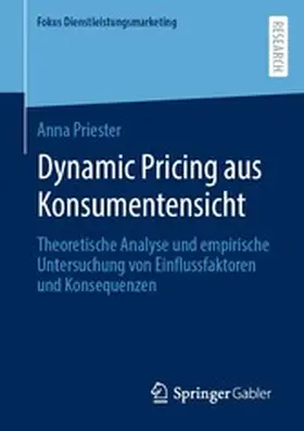 Priester | Dynamic Pricing aus Konsumentensicht | E-Book | www2.sack.de
