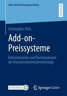 Pütz |  Add-on-Preissysteme | Buch |  Sack Fachmedien