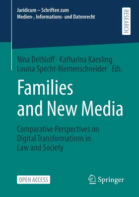 Dethloff / Kaesling / Specht-Riemenschneider |  Families and New Media | Buch |  Sack Fachmedien